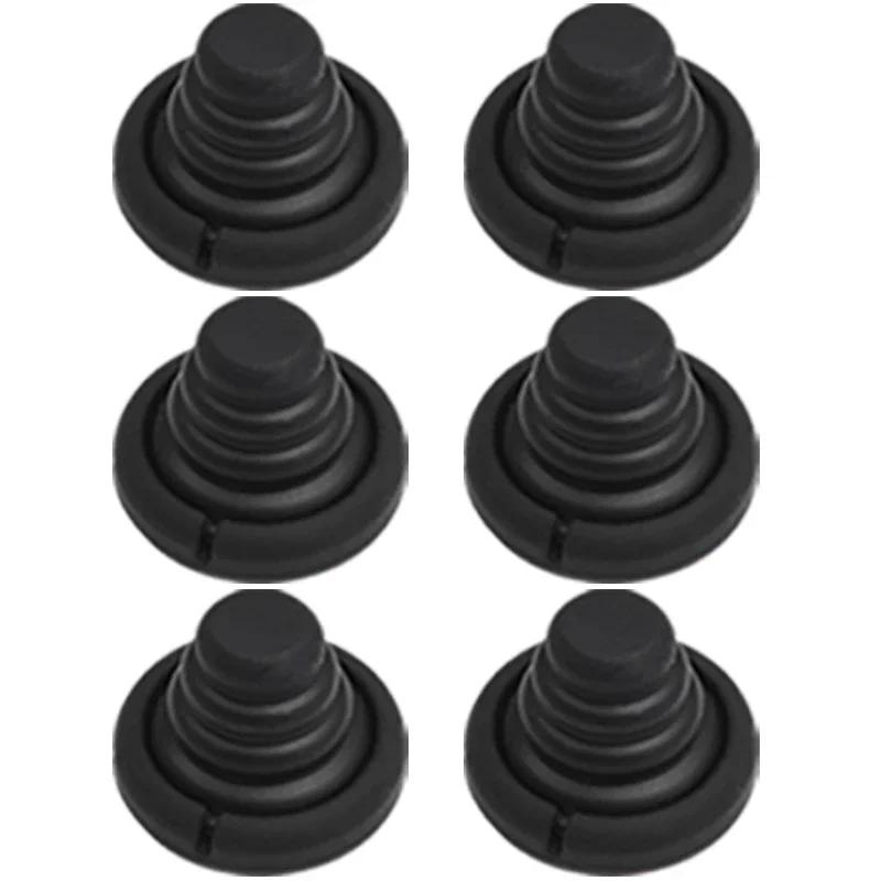 Car Door Shock Absorber Silicone Pads Car Door Protector Stickers Anti Collision Gasket Buffer 6/1PCS Universal Anti Shock Pad