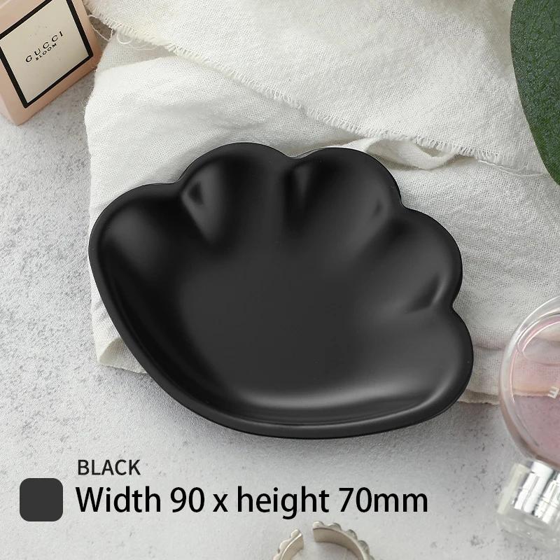 Modern Simple Stainless Steel Metal Water Drop Multi-shape Snack Tray Storage Jewelry Storage Metal Decoration Storage Organizer