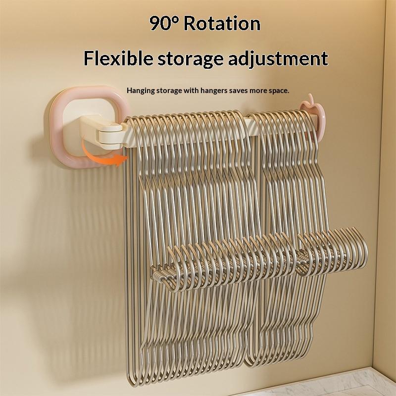Retractable Adjustable Hanger Storage Container 1Pcs Practical Organizer for Home Housewarming Gift Daily Use