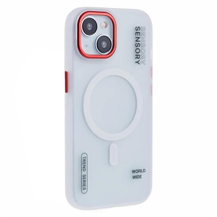 

PP Series for iPhone 15 Case Compatible with MagSafe TPU+Acrylic Anti-drop Phone Protector