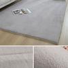 Imitation Rabbit Fur Carpet Comfortable Soft Plush Rug Modern Simple Bedroom/living Room Balcony Cushion Solid Color Sofa Mat