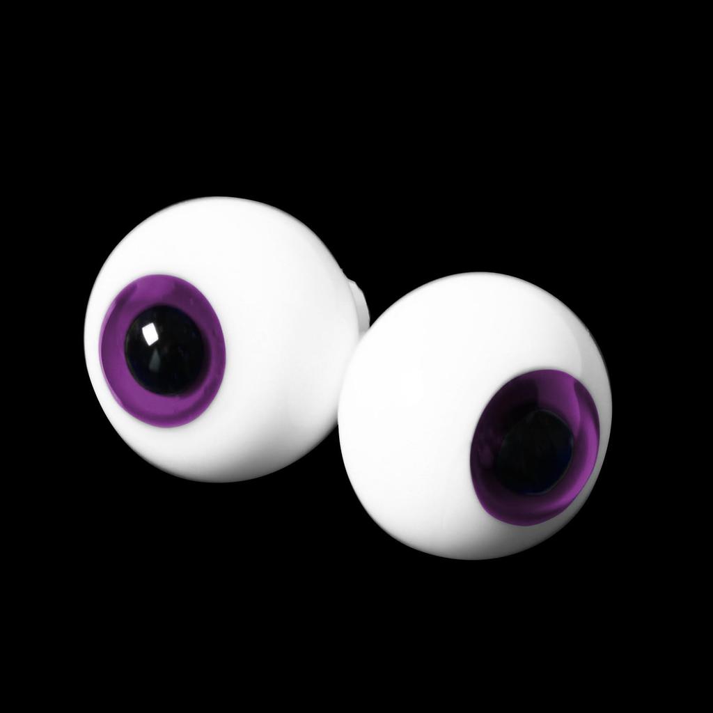 Glass Eyes for Dolls, Ball-Jointed Dolls, BJDs, Glass Eyes, Kasam Eyes (HA-59, 18mm)