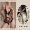 Sexy Lingerie Sexy Open Crotch Onesie Women's Hot Suspender Lace Seduction Bed Fast Attack Small Chest Uniform