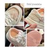 Girls Chunky Sneakers With Floral Print PU Leather Casual Shoes Kids Ages 4-12 Rubber Sole