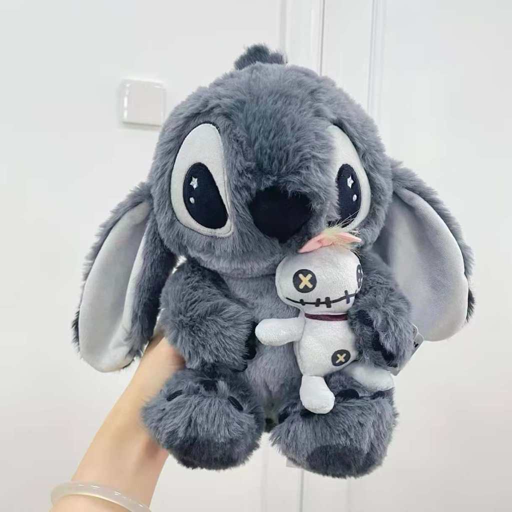 

Stitch Plush Toy Pillow With Short Plush Material For Kids And Collectors 35cm