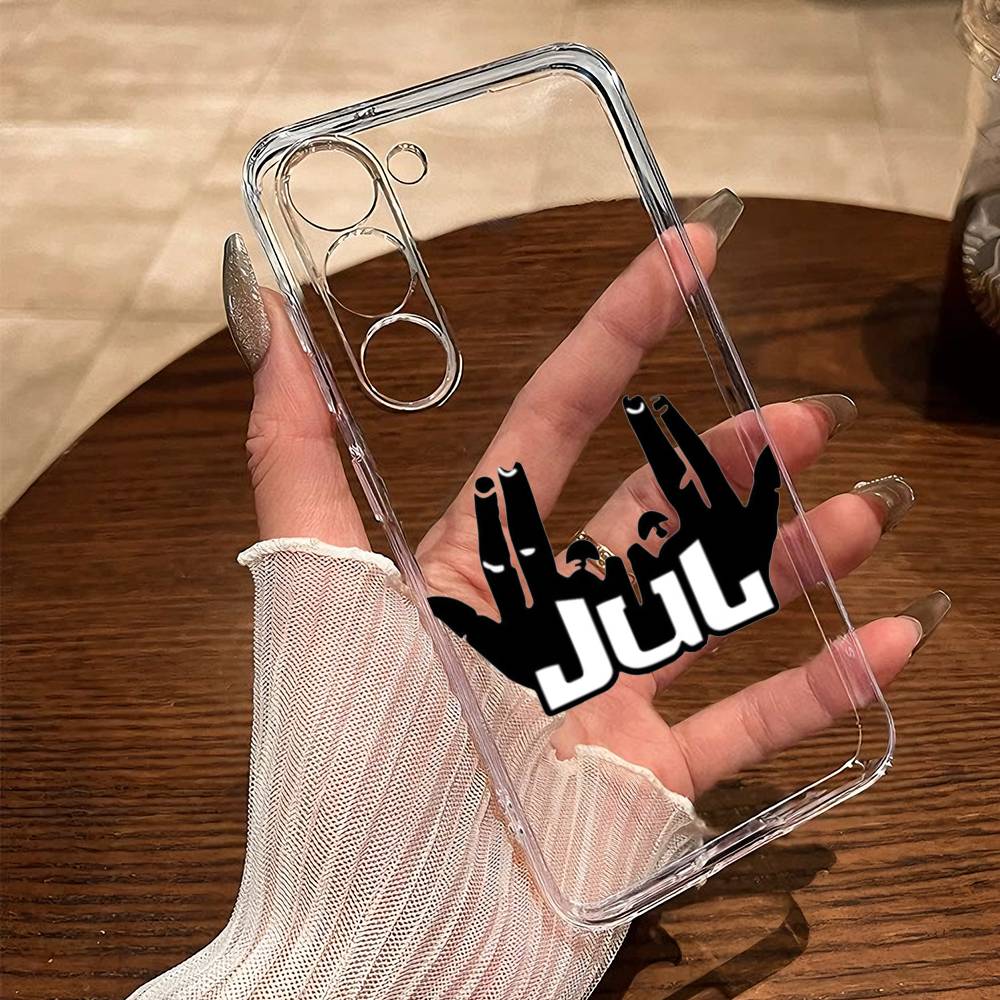 J-JU-L Rapper 13FlowS Phone Case For SamsungA10 A12 A31 A40 A70 Transparent Cover Case