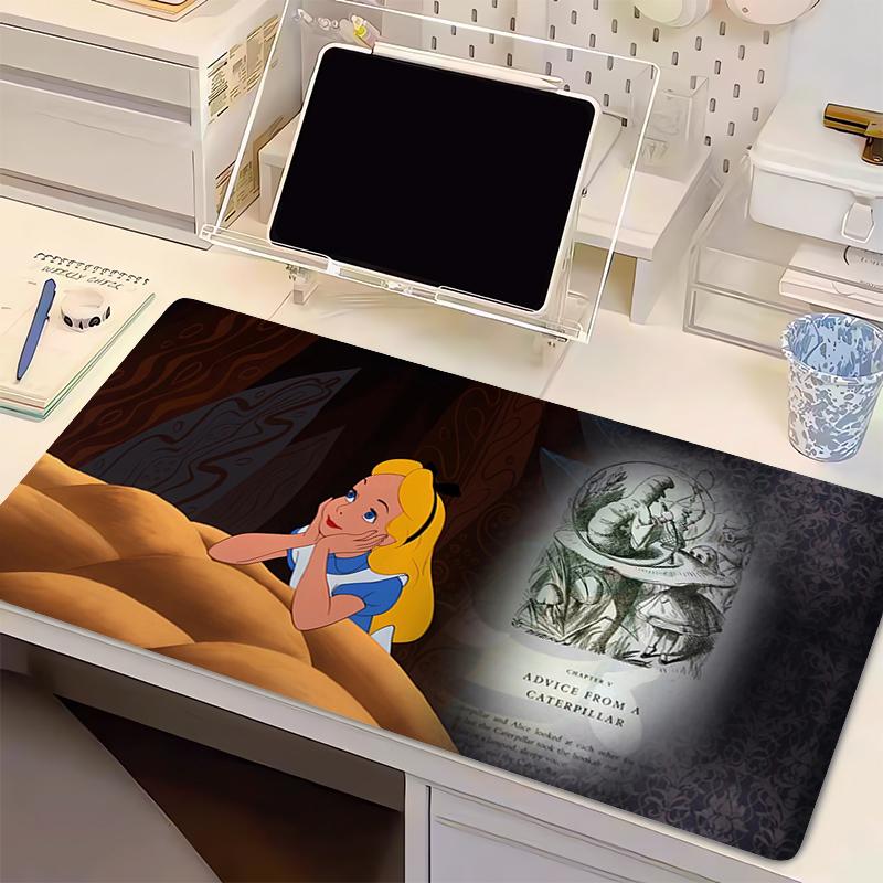Gaming Mouse Pad PC Desk Mat Gamer Office Computer Carpet Keyboard Table AAlices in Wonderland  Accessories Mousepad