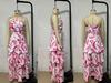 In Stock: Elegant One-Shoulder Strap Dress with Print - Summer Collection