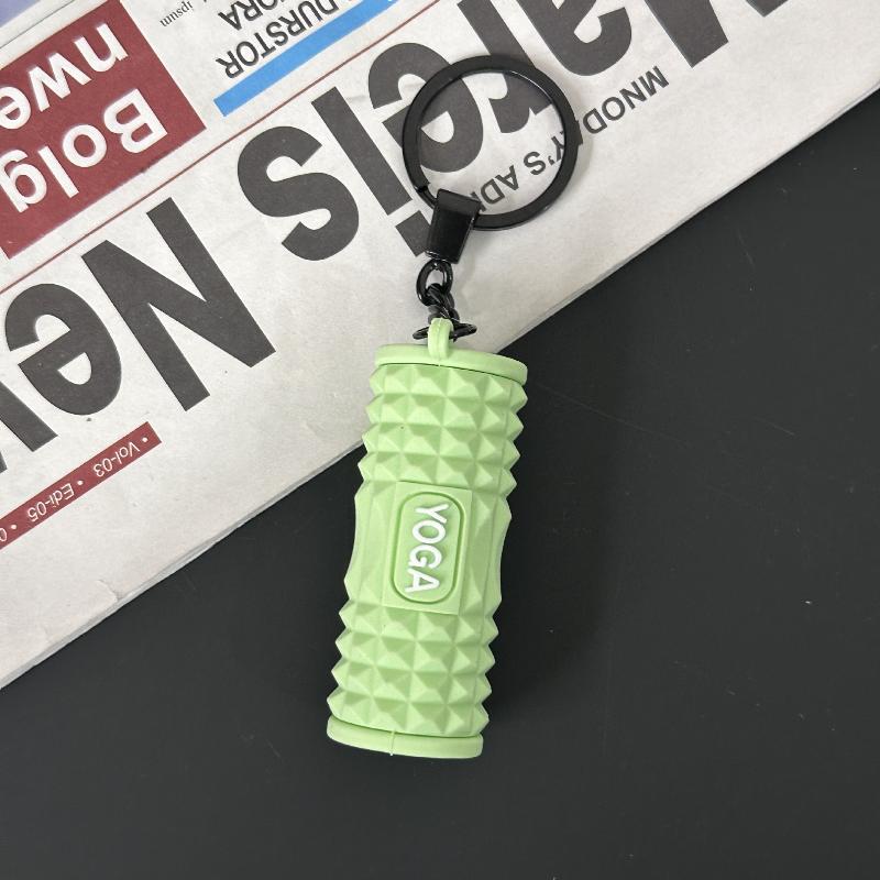 Finger Massage Mini Foam Roller Silicone Sports Style Foam Roller Shaped  Trinket Anti-Lost