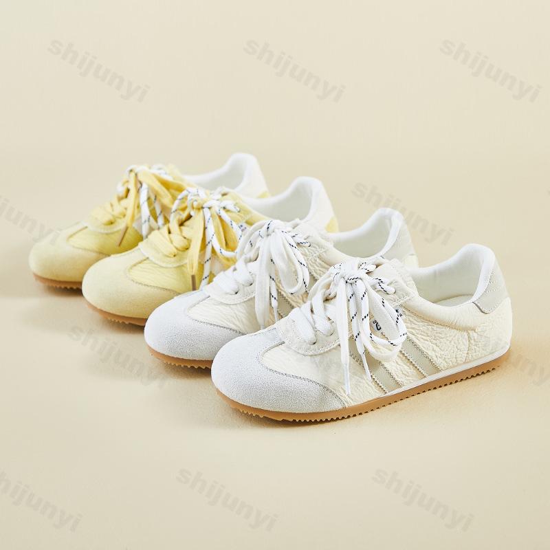 Fashion Women's Casual Shoes Outdoor Running Vulcanized Shoes Comfortable Non-slip Lace-up 2025 Fashion Flats Sneakers Zapatos De Mujer