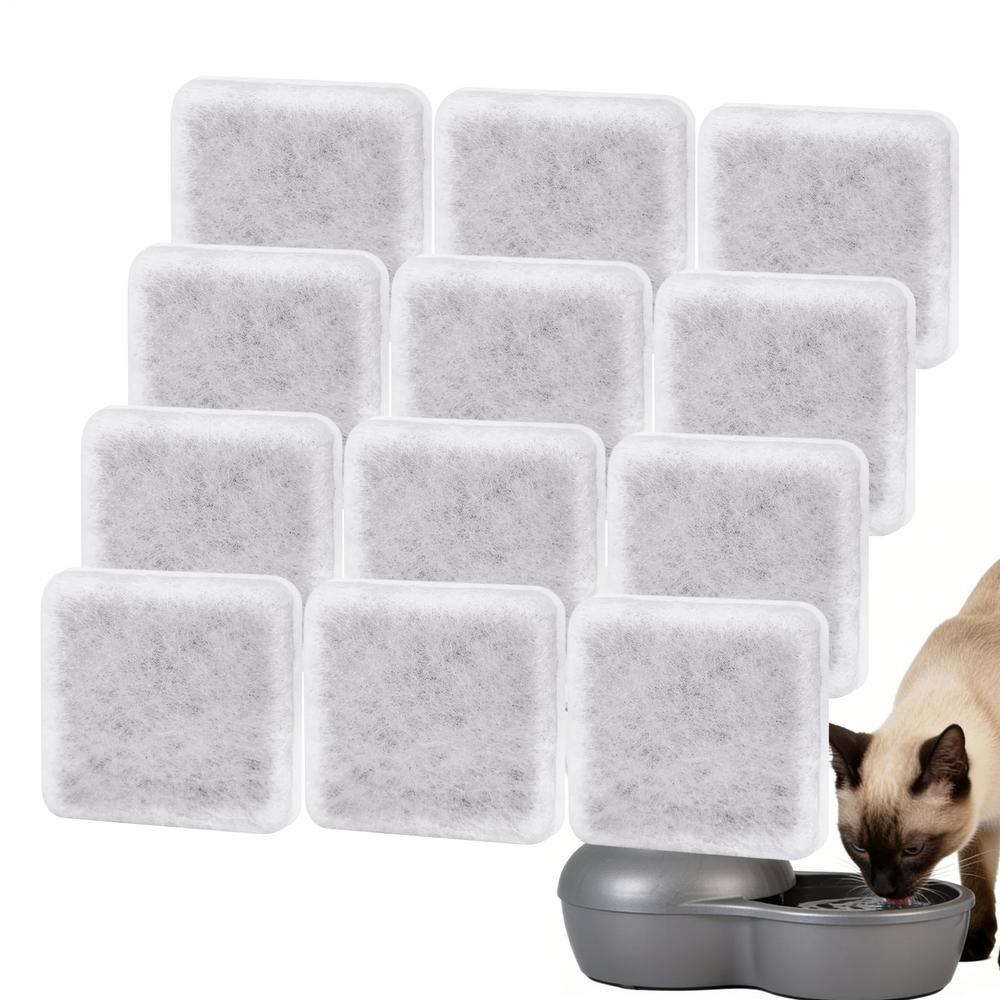 Cat Fountain Filter Leak-Proof Multifunctional Pet Water Fountain Charcoal Replacement Filters For Small Large Puppy Kitten Home
