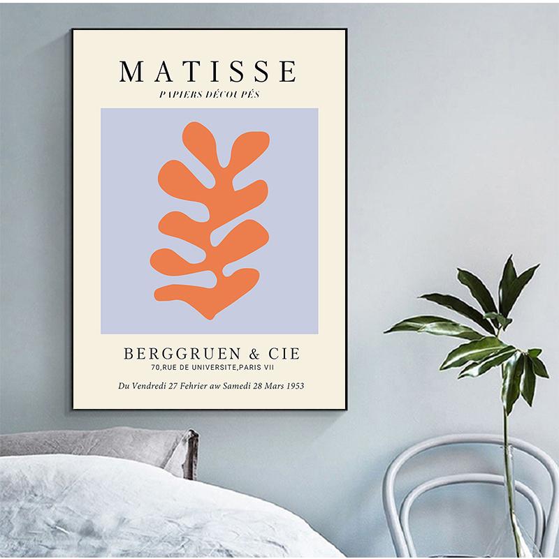 Henri Matisse Fashion Retro Modern Wall ART Posters And Prints Abstract Wall Canvas No FRAME