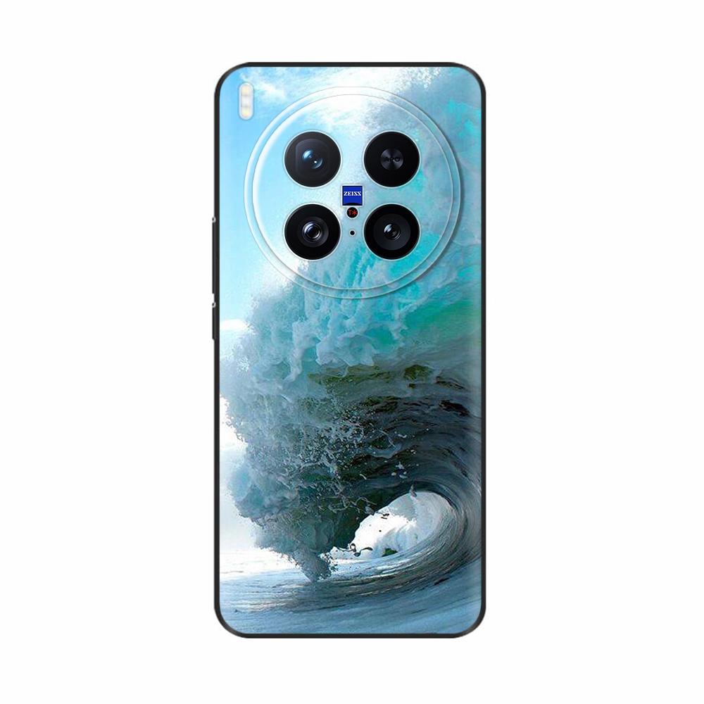 For Vivo X200 Ultra Case Soft TPU Cute Cartoon Painted Back Shell Cover For Vivo X200 Pro Mini Phone Cases for Vivo X200 Pro 5G