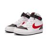 Nike Mid 2 Mid Top Skateboard Shoes White Black Red Children Aged 3 7 Years Old Sneakers CD7783-110
