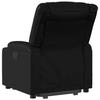 Vidaxl Reclining Lift Chair with Massage, Electric, Black