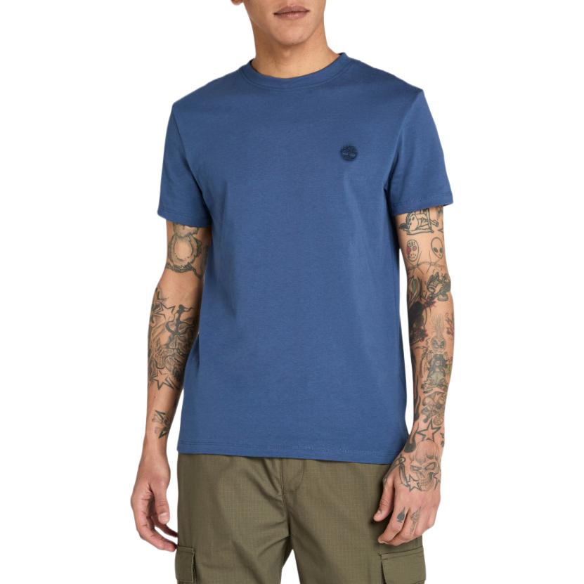 Timberland Dunstan River Solid Color Simple Pullover T-Shirt Men tops TB0A2EKJEYO1 S