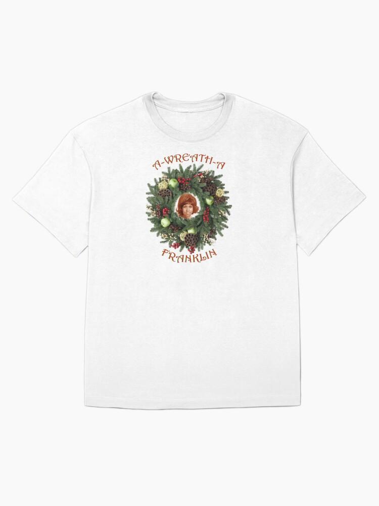 Martha Reeves & The Vandellas A-WREATH-A FRANKLIN Oversized T-Shirt