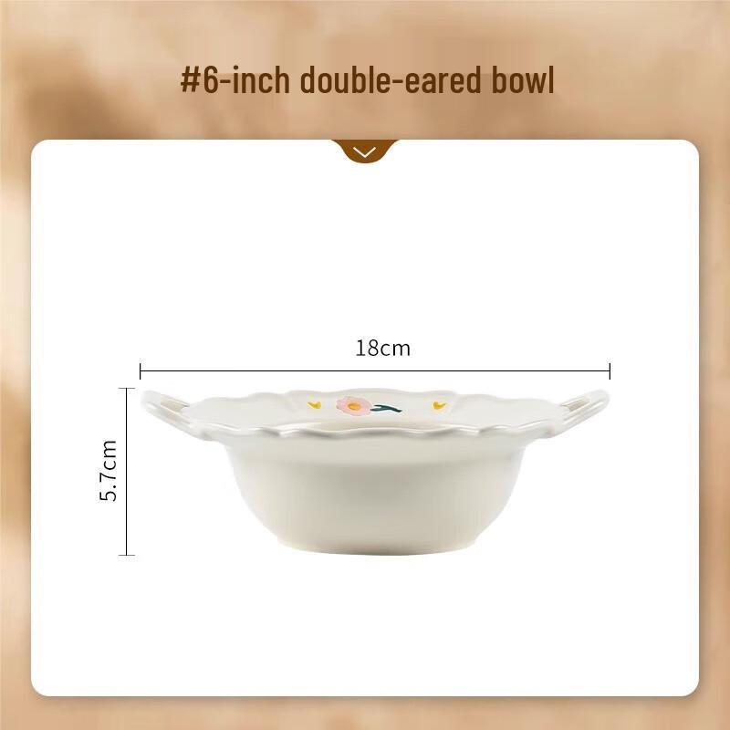 Wuhe Französische Weiße Pfingstrose Bone China Flacher Teller