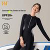 Damski jednoczęściowy strój kąpielowy z długim rękawem Rash Guard 361°