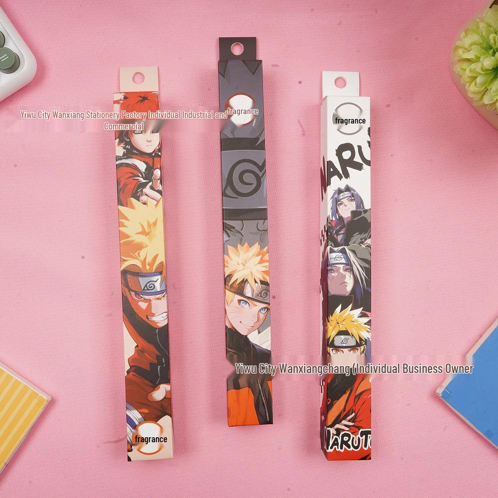 Anime Naruto 8-inch Cute Folding Fan for Students - High-Value Summer Cartoon Fan