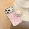 Artistic Pink Shell Magnetic Phone Case for iPhone 16, iPhone 17, and iPhone 17 Pro Max