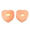Himalayan Salt Heart Tea Light Holder (Pack of 2)