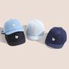 Süßer Baby Cartoon Denim Baseballkappe Kurzer Schirmmütze für Kleinkind Junge Mädchen Sommer Sonnenschutz Kinder Schirmmützen