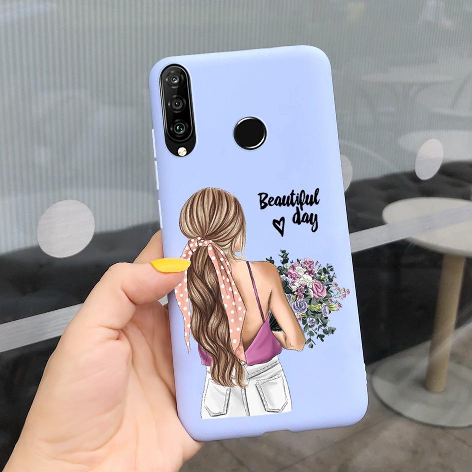 For Huawei P30 Lite Pro Case Fashion Girls Butterfly Bees Soft Fundas For Huawei P30 Pro VOG-L29 ELE-L29 P 30 Lite P30lite Coque