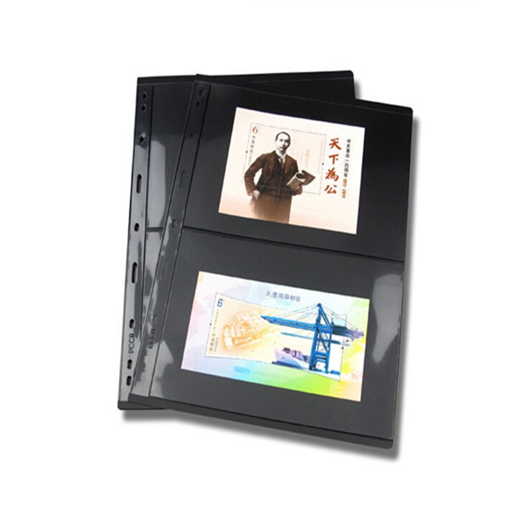 Collection Stamps Commemorative Coin Sketchbook Holder Stamps Grid Stamp Album Postage Page