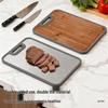 Zhishi Titanium & Bamboo Double-Sided Cutting Board
