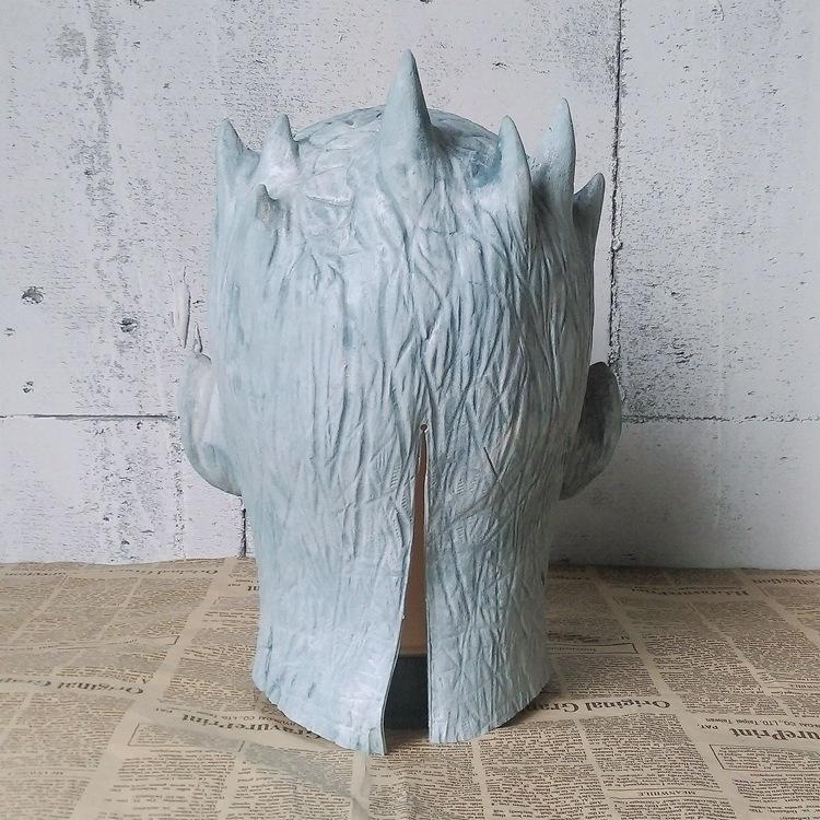 Game of Thrones cosplay Alien Night King Headgear Halloween Horror Haunted House Props Latex Mask