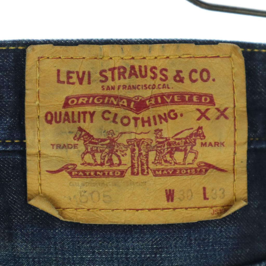 Levi's 505 Denim Pants W30 Blue Men's Used