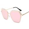 Korean Style Trendy Women's Sunglasses 2025: Irregular Polygon for Round & Long Faces