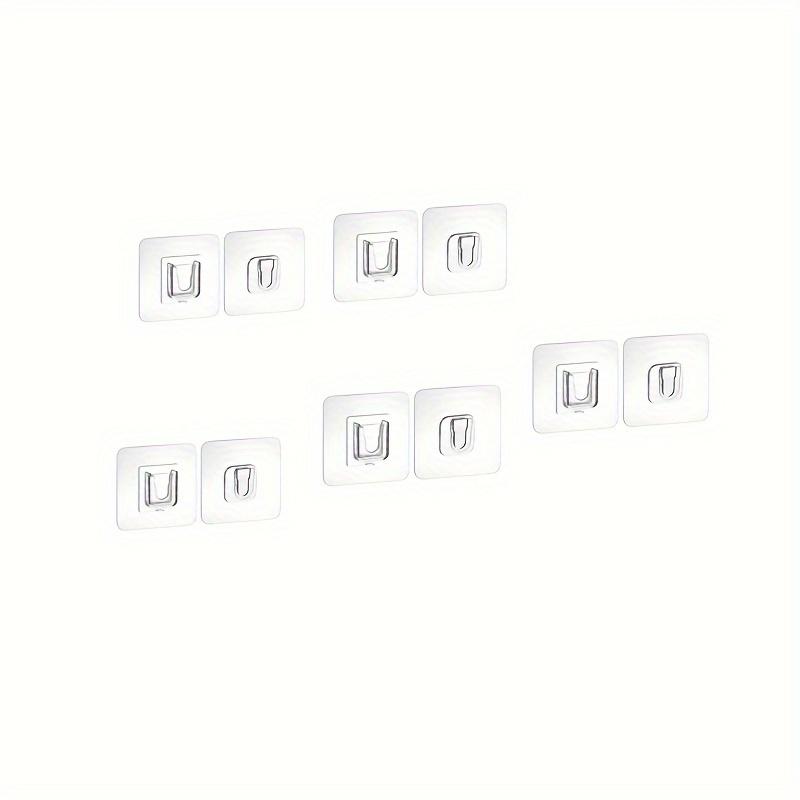 Solid Mother- Buckles, Punch-Free Plug Hooks, Socket Brackets, Wall-Mounted Adhesive Storage Hooks, Adhesive Hooks Without Leaving Marks
