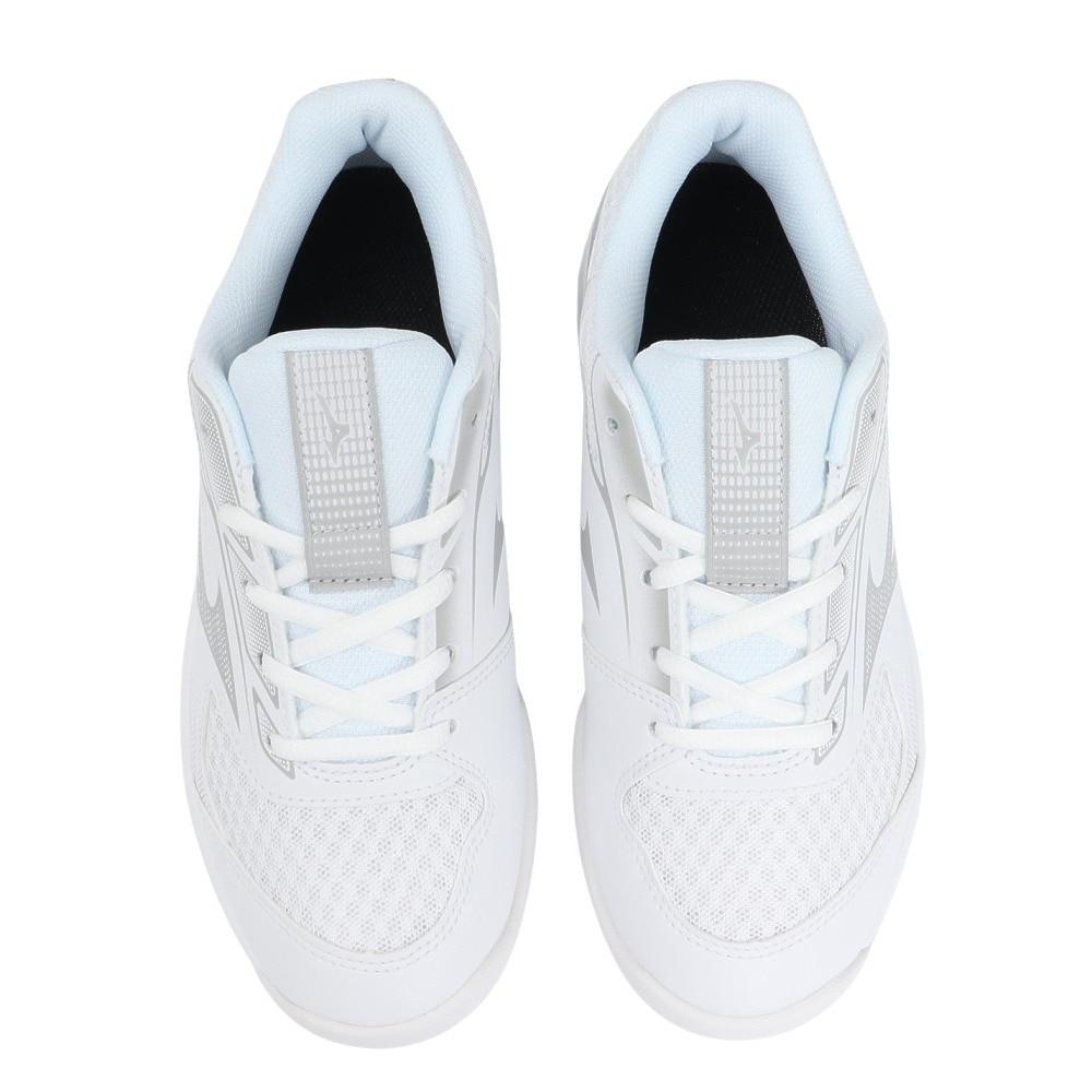 Mizuno CYCLONE SPEED 5 Unisex Low Top Training Shoes White Gray V1GA258052