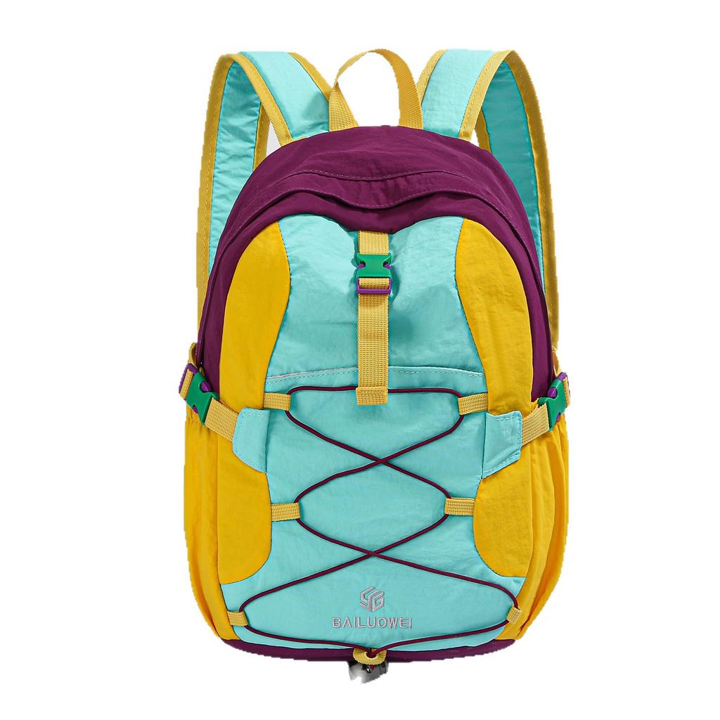 Schoolbag Wholesale Outdoor Sports Cycling Bag Hiking Sports Mountaineering Bag Lightweight Men's and Women's Casual Contrast Sports Backpack