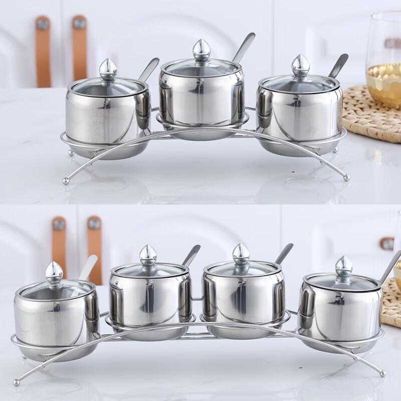 304 Stainless Steel Seasoning Jar Set