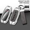 Zinc Alloy Car Key Case Cover For Nissan X-Trail T30 T31 T32 T33 Key Shell Protector Bag With Keychain Interior Accessories