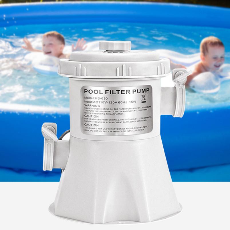 15W 300 Dedicated Pool Treatment Equipment Swimming Pool Cleaning And Filtration Pump Gallon Swimming Pool Filtration Pump