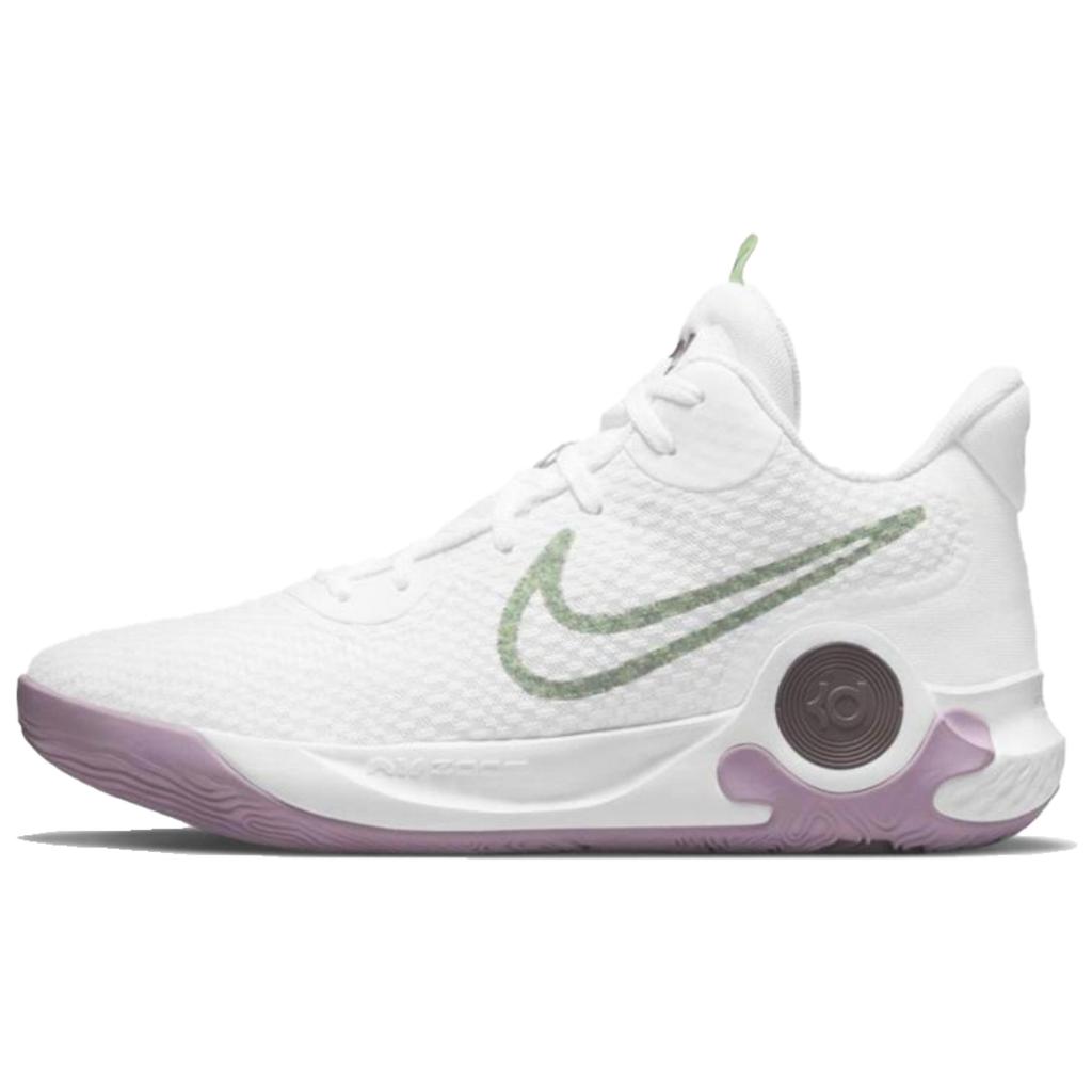 Nike KD Trey 5 IX Instant Kill Shadow Cushioning Slip Resistant Mid top Vintage Basketball Shoes Men's Pink White DJ6922-100(Team1310-)