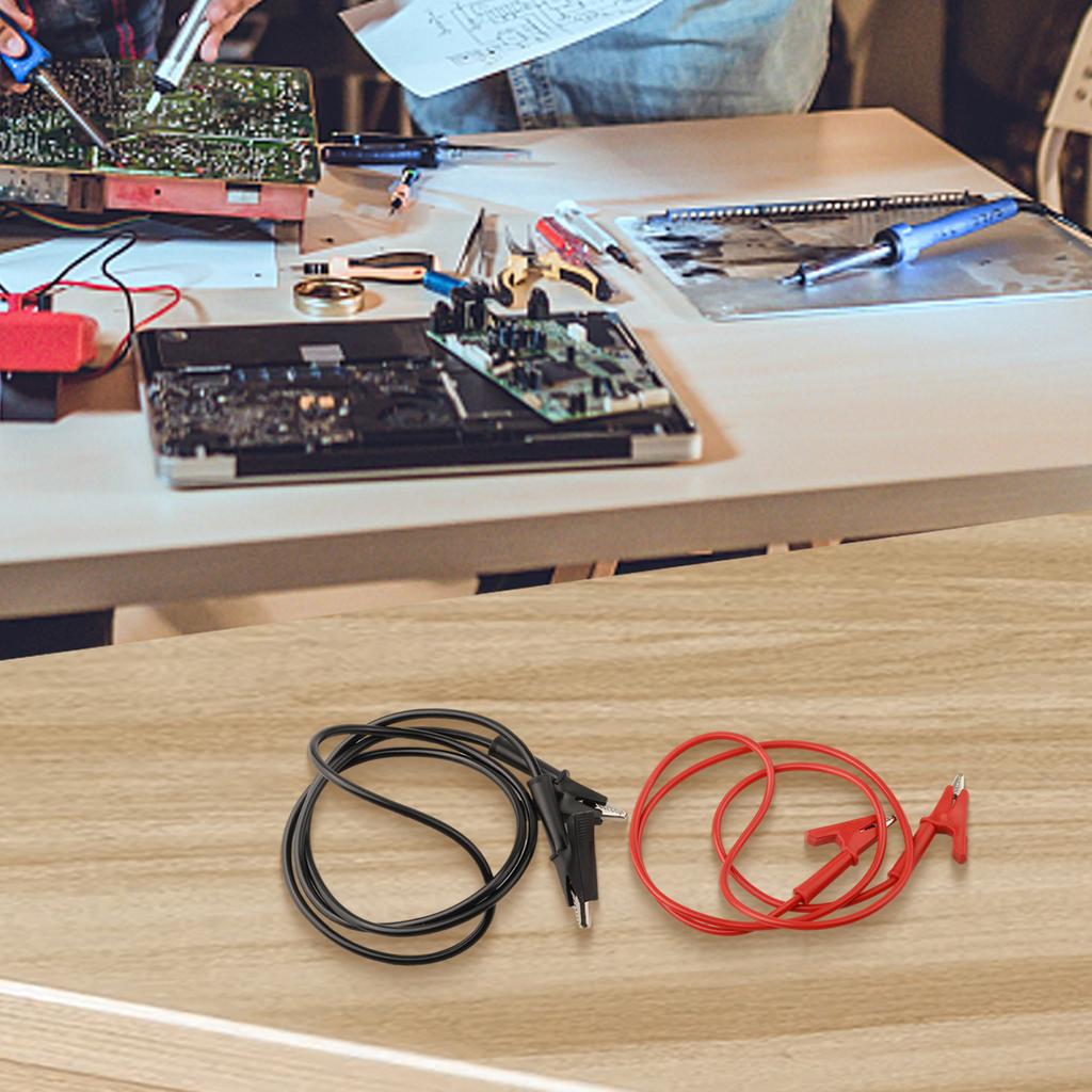 Remote Spaces Crocodile Clips Test Leads Moderate To Low Current Tests For Automotive Accessories Accidental Shorting