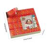 Christmas Gifts Christmas Advent Calendar Puzzle 24 Boxes Santa Claus' Gift Puzzle  New Year Gift