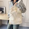 Schoolbag Travel Bag Ins College Student Simple Backpack Korean Version Versatile Large Capacity Junior High School Casual Backpack Nylon Schoolbag