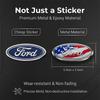 1Pcs Car Steering Wheel Decoration Sticker Badge Auto Styling For Ford Focus Mondeo Kuga Fiesta MK7 Escort Explorer Edge 2 4 MK2 MK4
