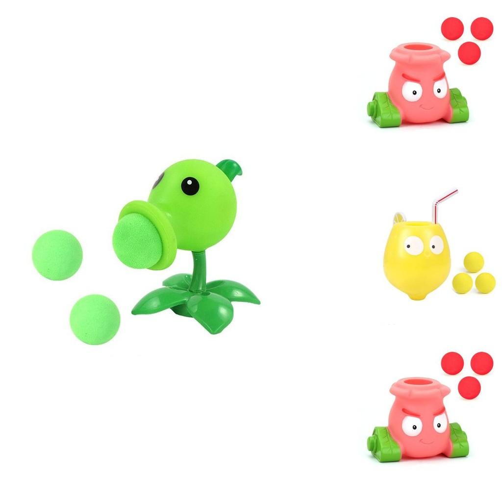 Plants Vs Zombies Pea Shooter Shooting Toy High-quality Interactive Plant Shooter For Kids
