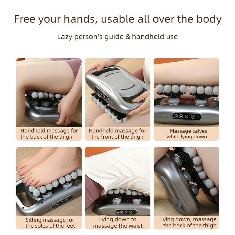 42 Head Massage Gun Professional Muscle Fascia Gun Powerful Vibration Deep Tissue Massager for Shoulder Waist Back Leg Body