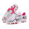 Children's Football Shoes Velcro Broken Nails Medium and Large Children's Men's Women's Long Nails Lightweight Shock Absorption Grass Training Shoes