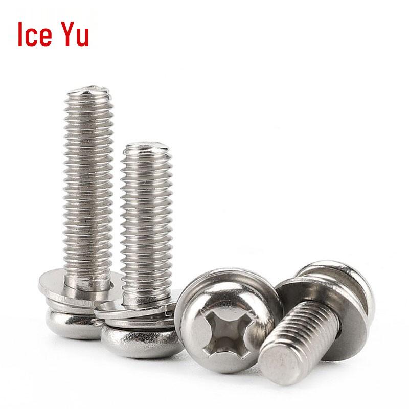 Bing Yu 304 Stainless Steel Pan Head Phillips Screw Set