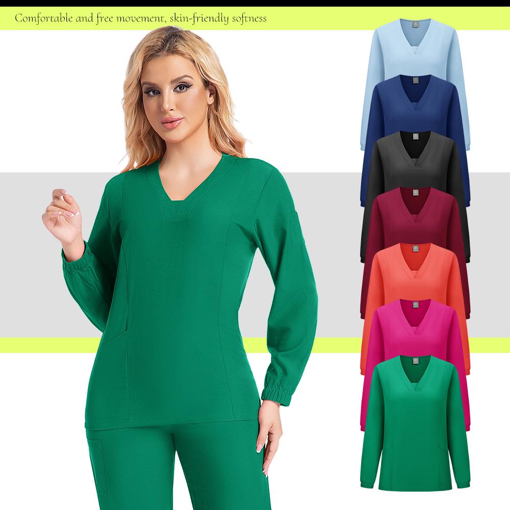 Unisex Breathable Nurse & Spa Beauty Uniform – 7 Colors Available