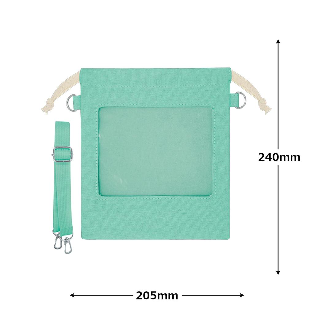 Kamio Japan Drawstring Bag with Mint [Kamiojapan] Gusset, 225968,